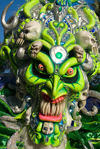 Dominican Republic carnival mask